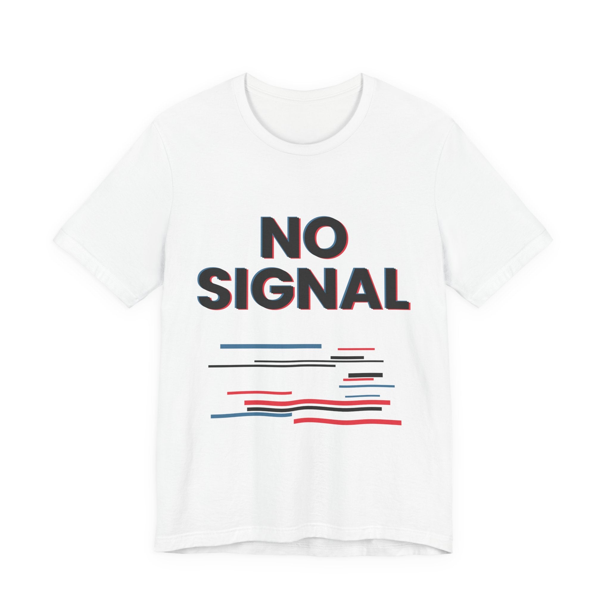 No Signal — Glitch Type Tee
