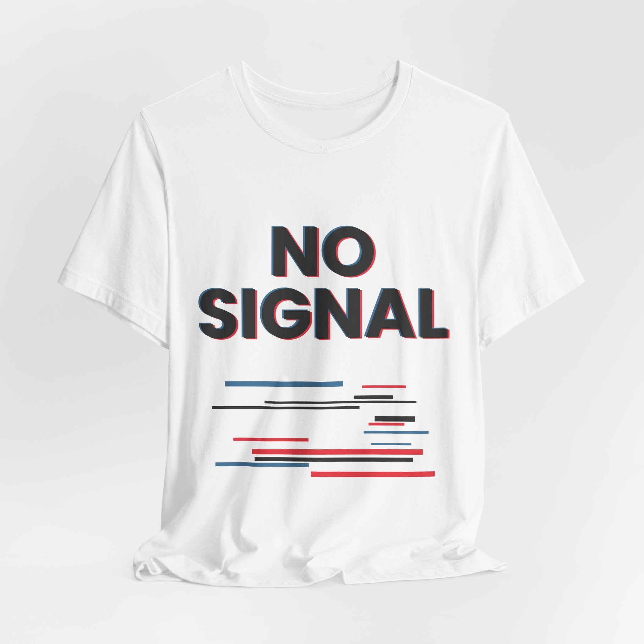No Signal — Glitch Type Tee